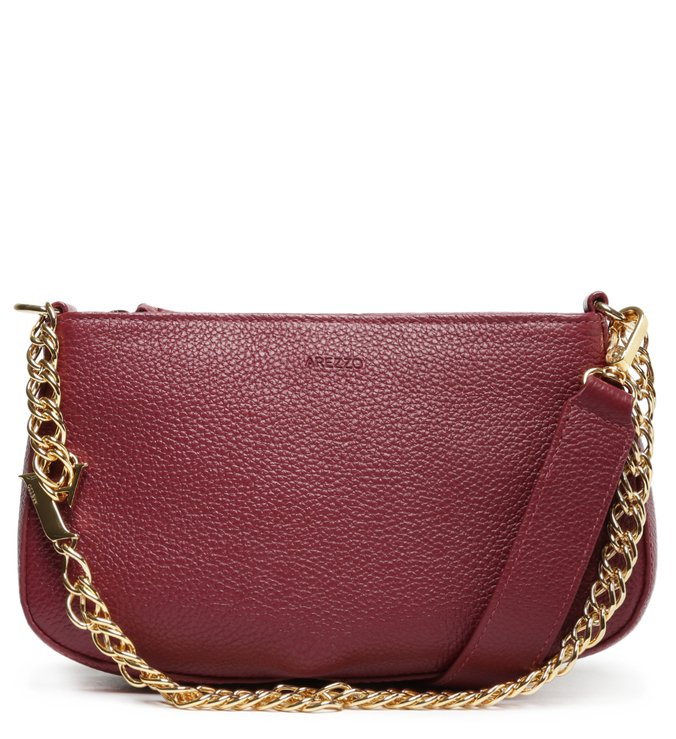 Bolsa Satchel Vermelha Couro Speciale Média