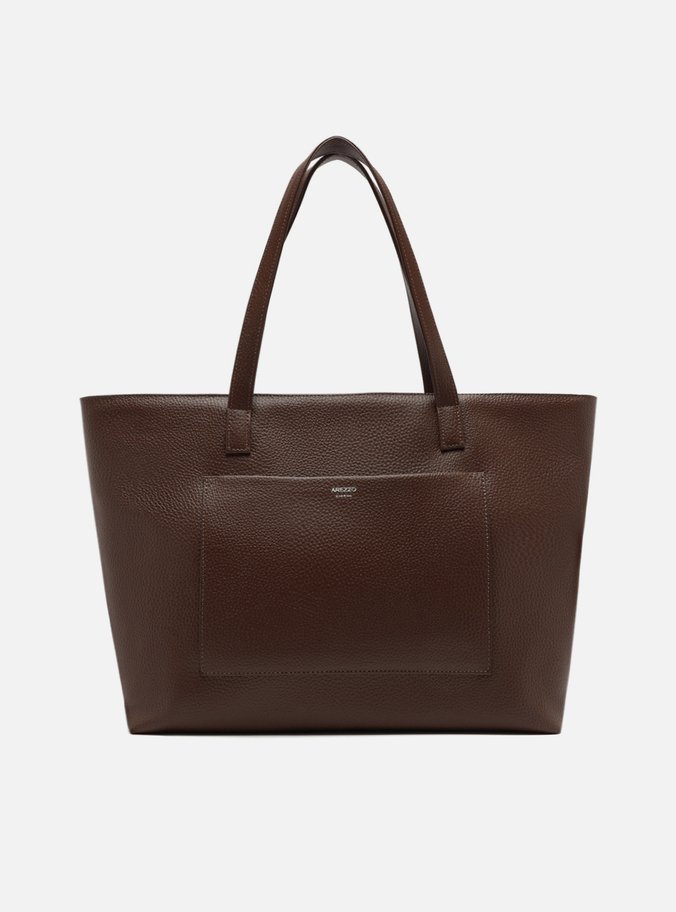Bolsa Shopping Marrom Grande 