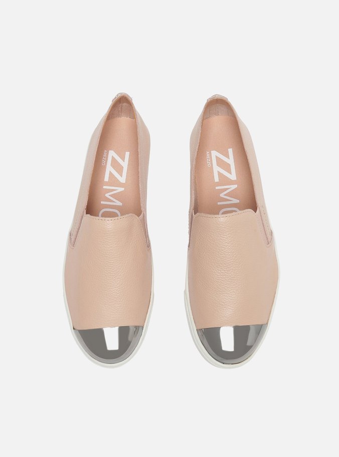 Tênis Slip On Rosa Couro ZZ Mov