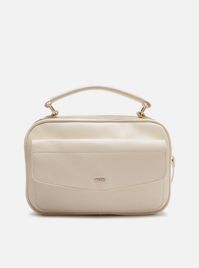 Bolsa Branca Tiracolo Média