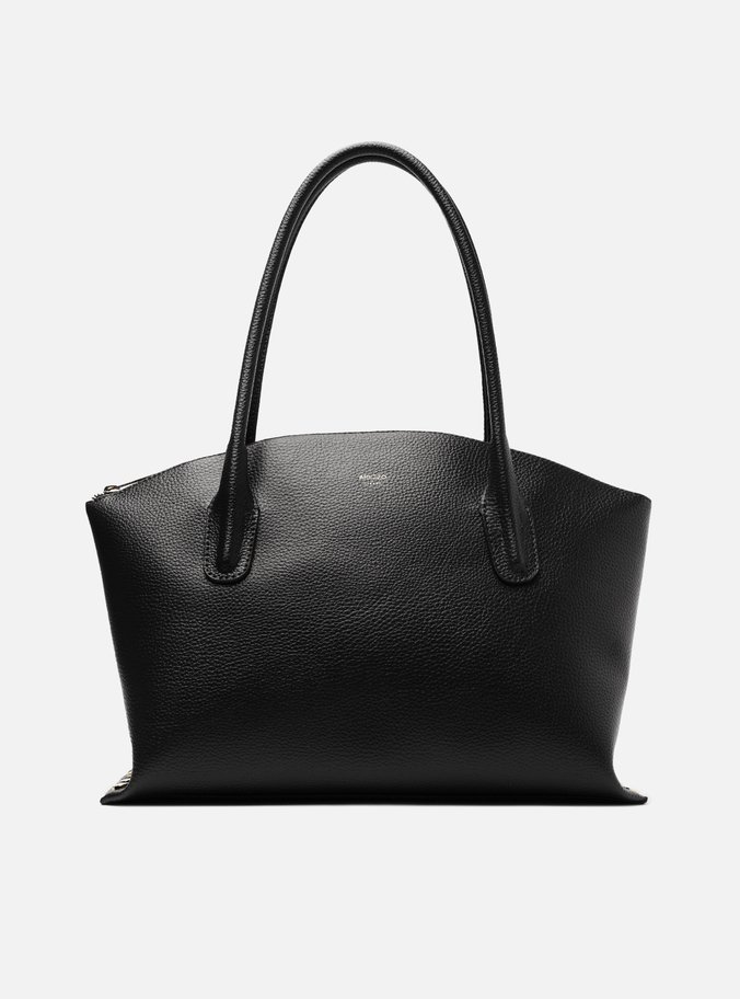 Bolsa Shopping Preta Grande Ovalada