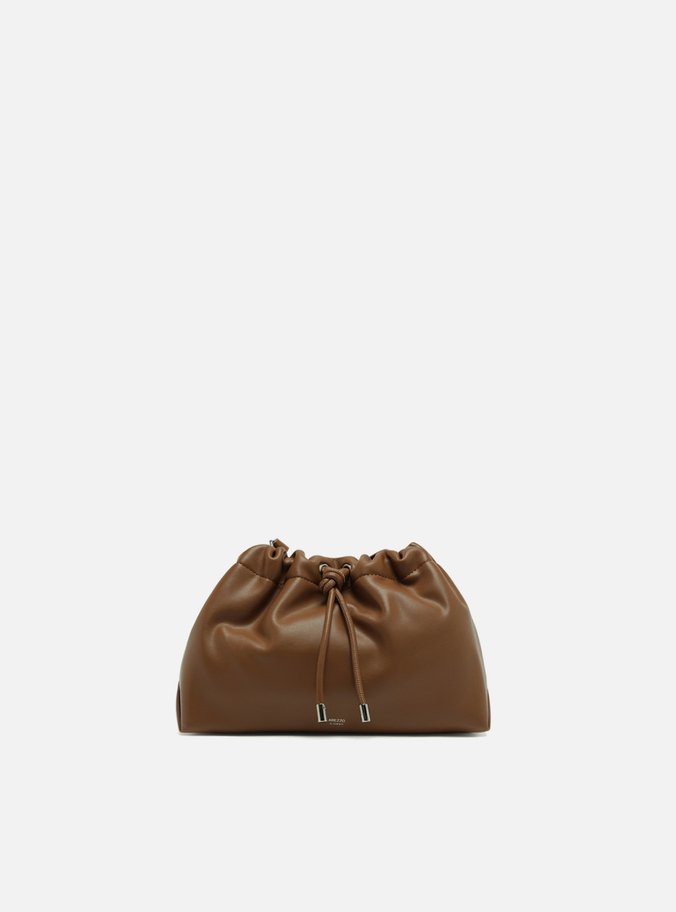 Bolsa Tiracolo Marrom Pequena