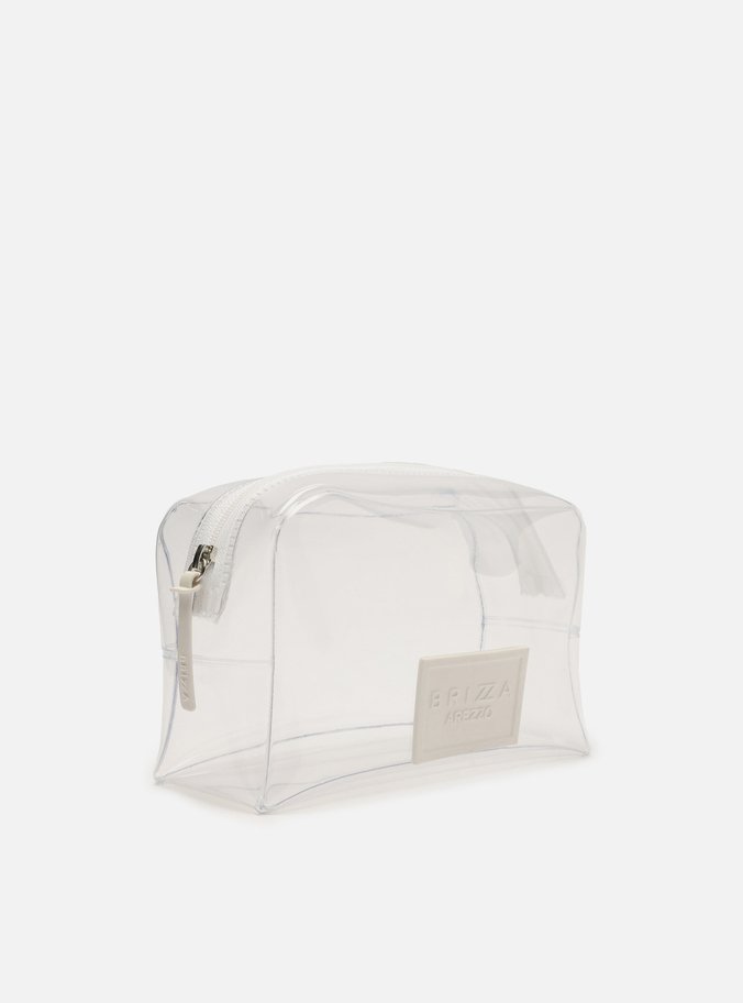 Necessaire Branca Vinil Liz Brizza
