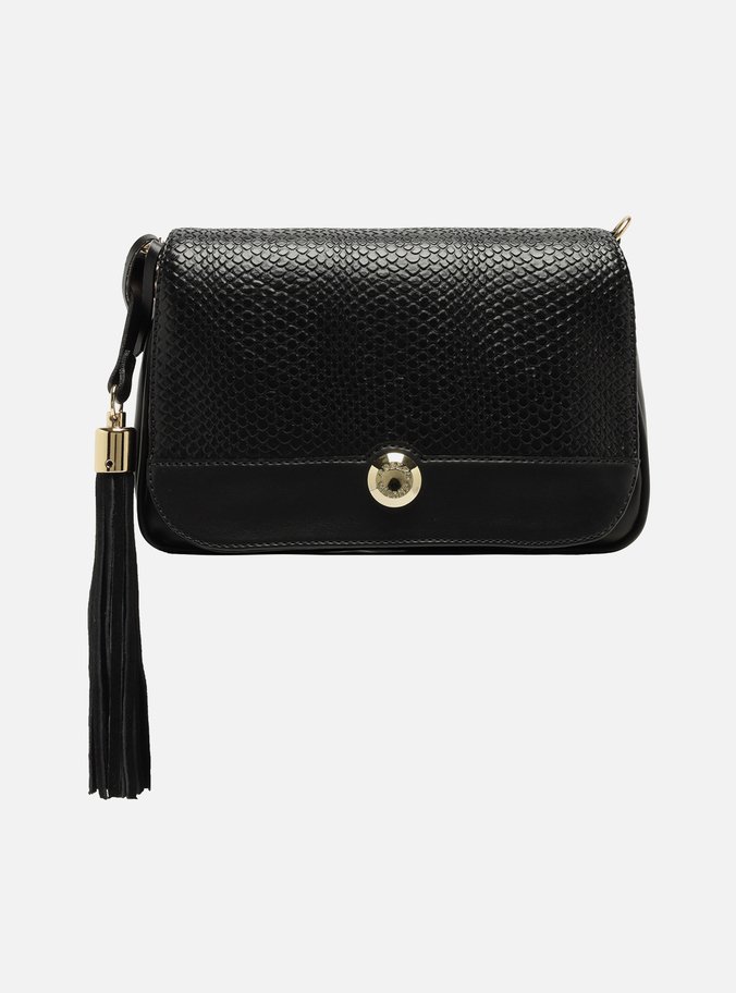 Bolsa Tiracolo Preta Grande