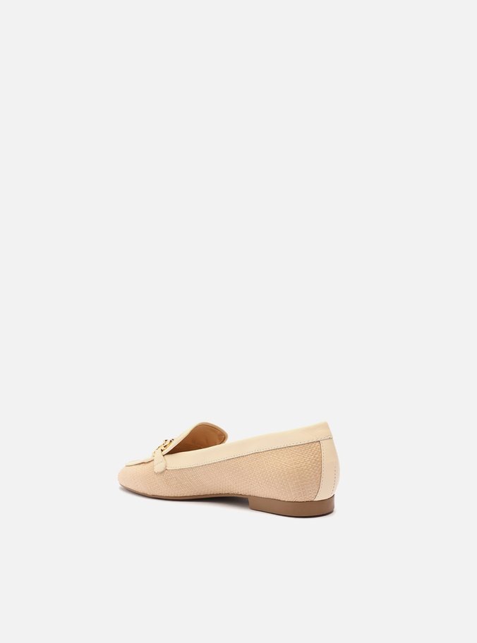 Mocassim Bege Bridão Off-White Luma