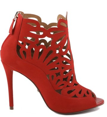 Peep-toe Abotinada Recortes Spicy