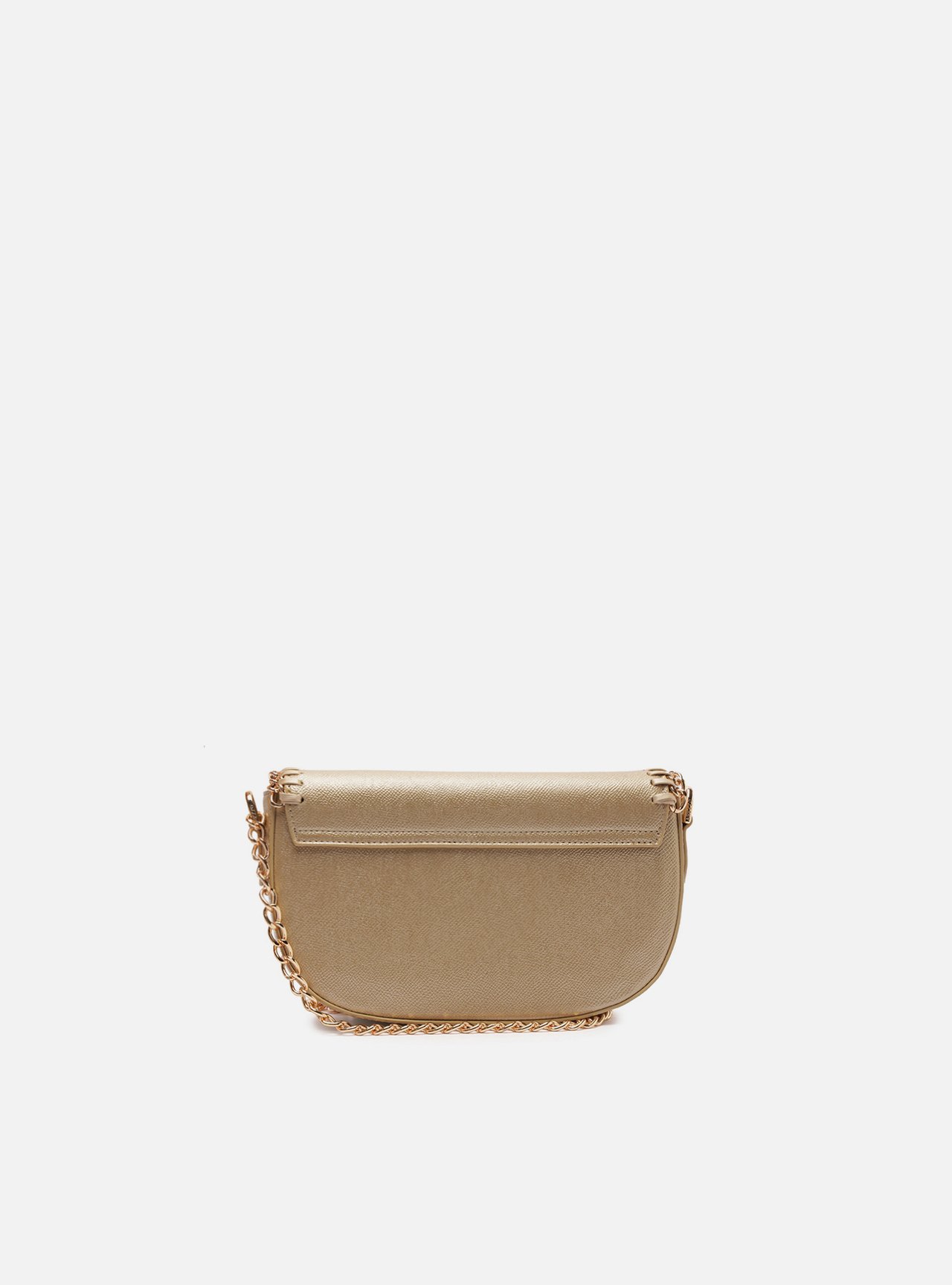 Bolsa Tiracolo Marrom Pequena Corrente — foto 3