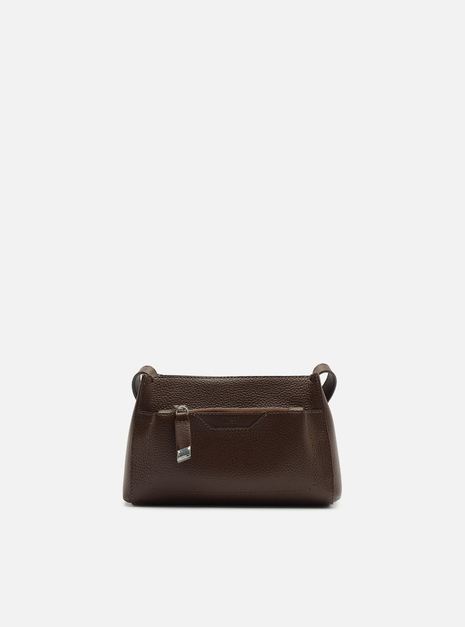 Bolsa Tiracolo Marrom Escura Emilly Pequena