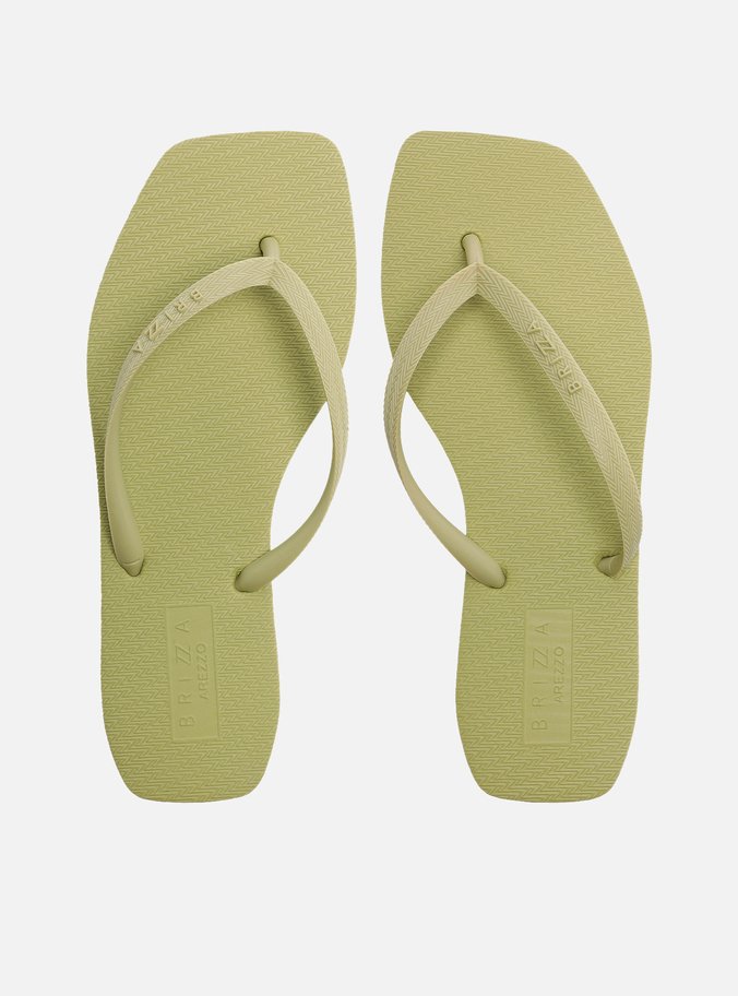 Chinelo de Dedo Verde Básico Square Brizza