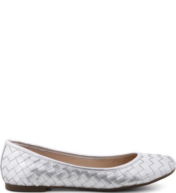 Sapatilha Basic Tressê Prata