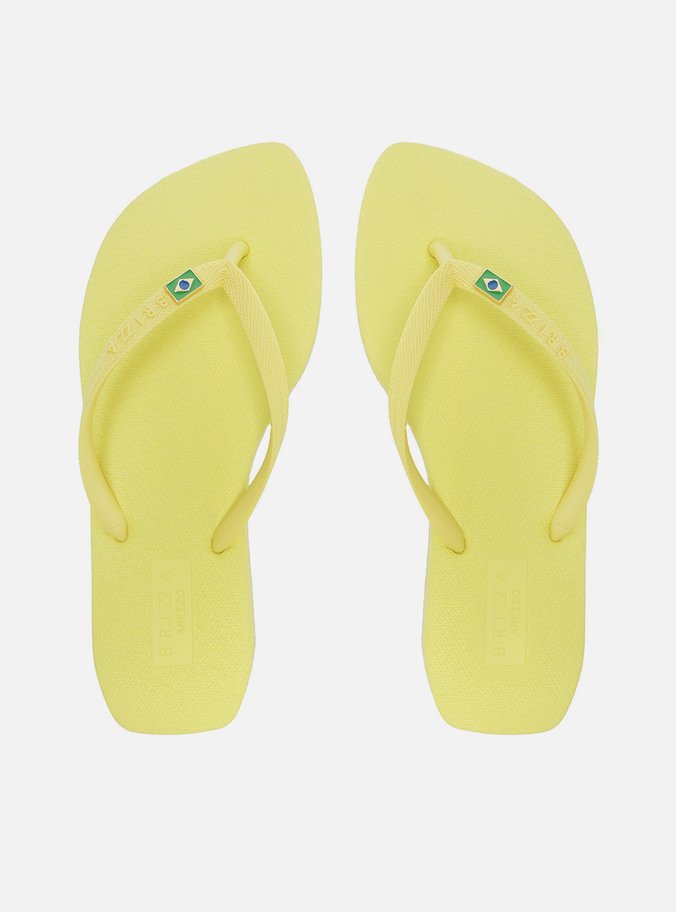 Chinelo de Dedo Amarelo Flash Brazilcore