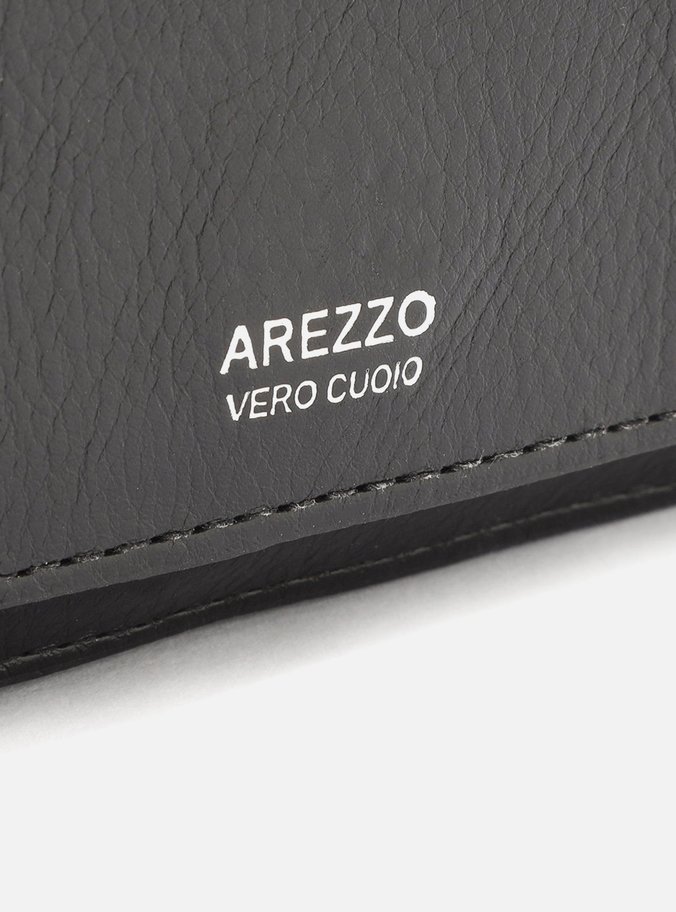 Mini Bag Tiracolo Preta Couro Alicia