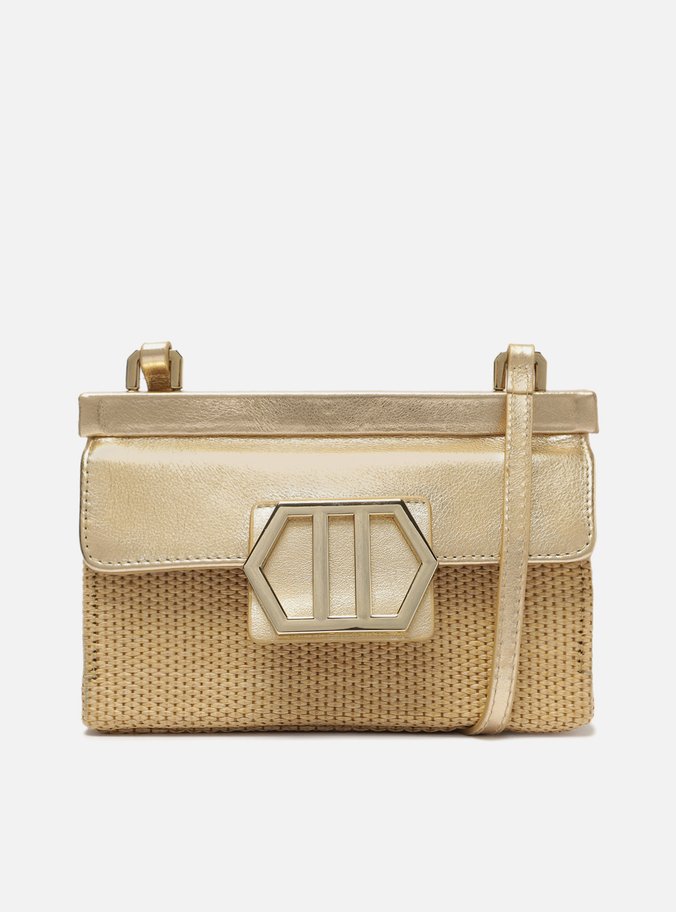 Bolsa Tiracolo Dourada Luma Média