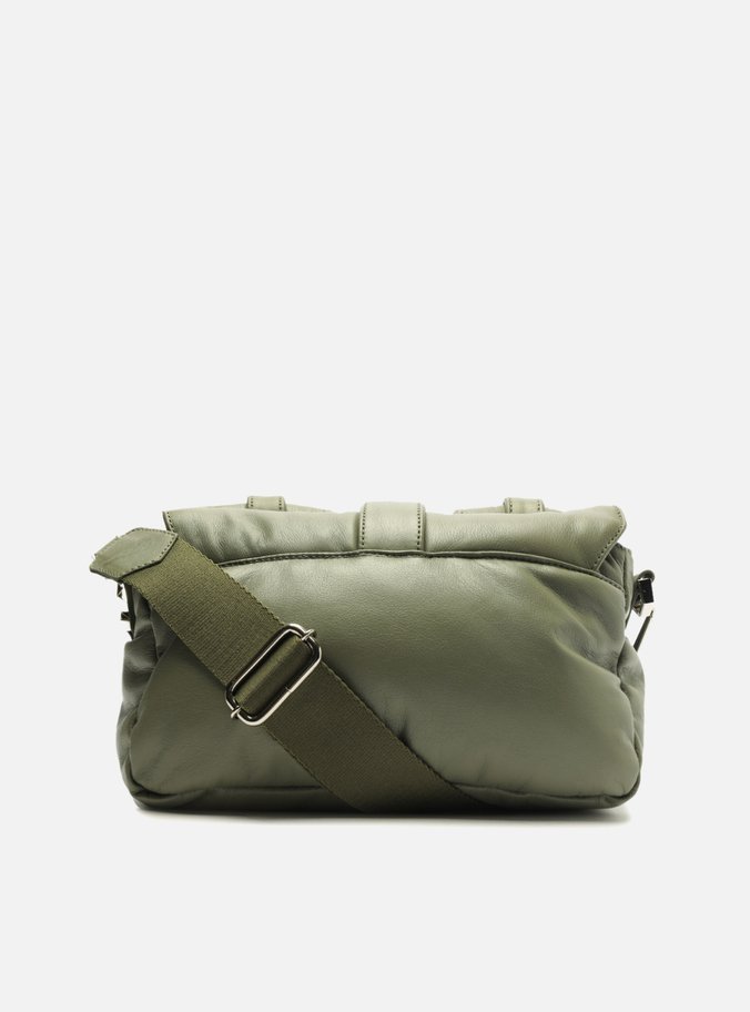 Bolsa Tiracolo Verde Couro Pequena Bolsos