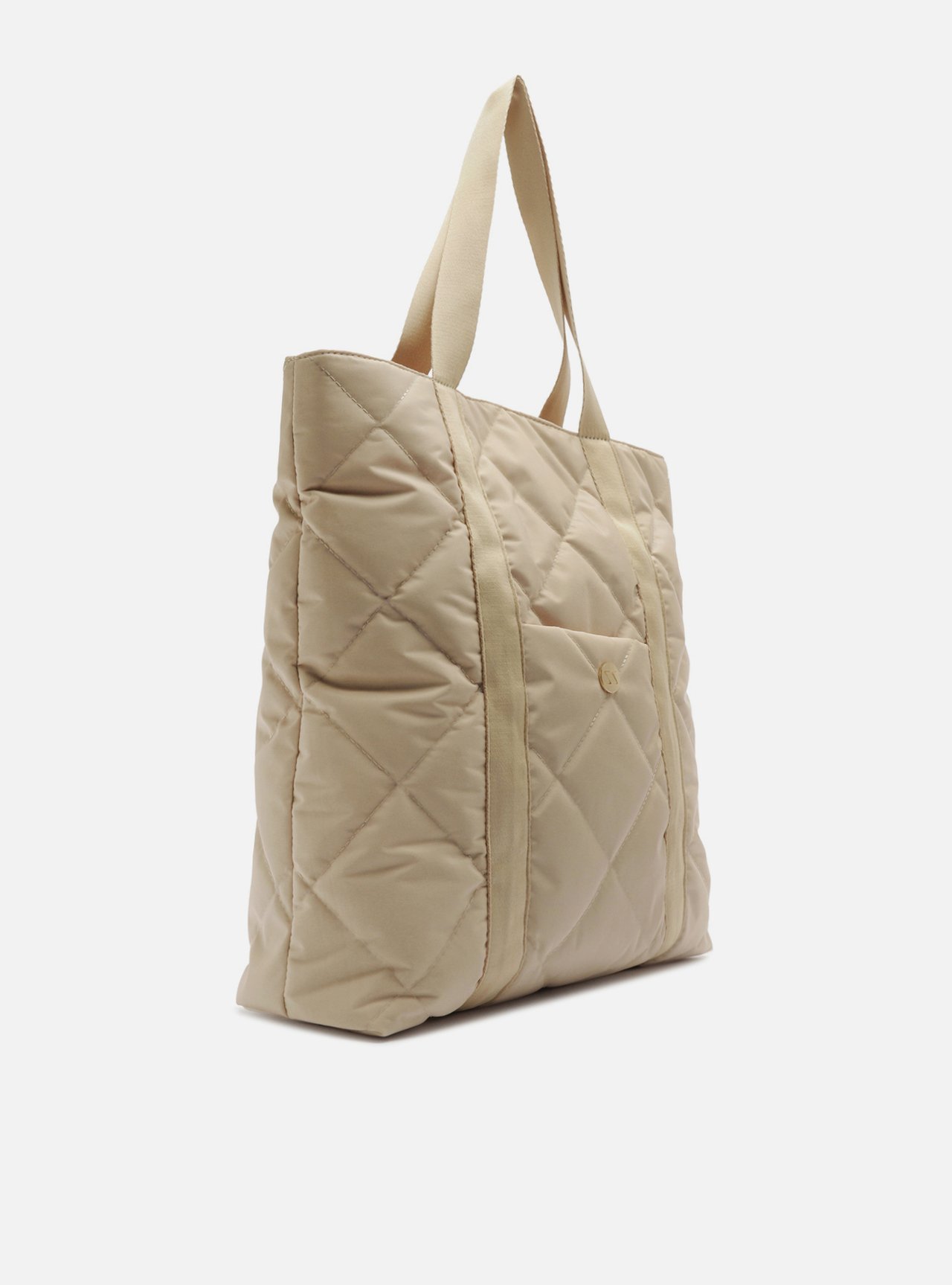 Bolsa Shopping Nude Grande Matelassê Brizza — foto 5