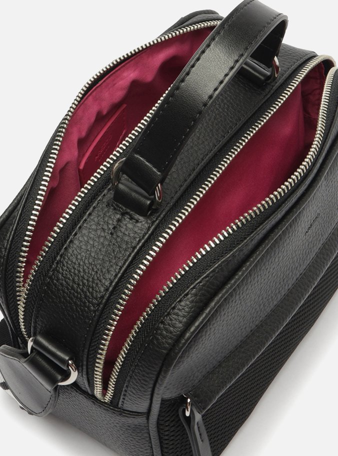 Bolsa Tiracolo Preta Prione Média Tela