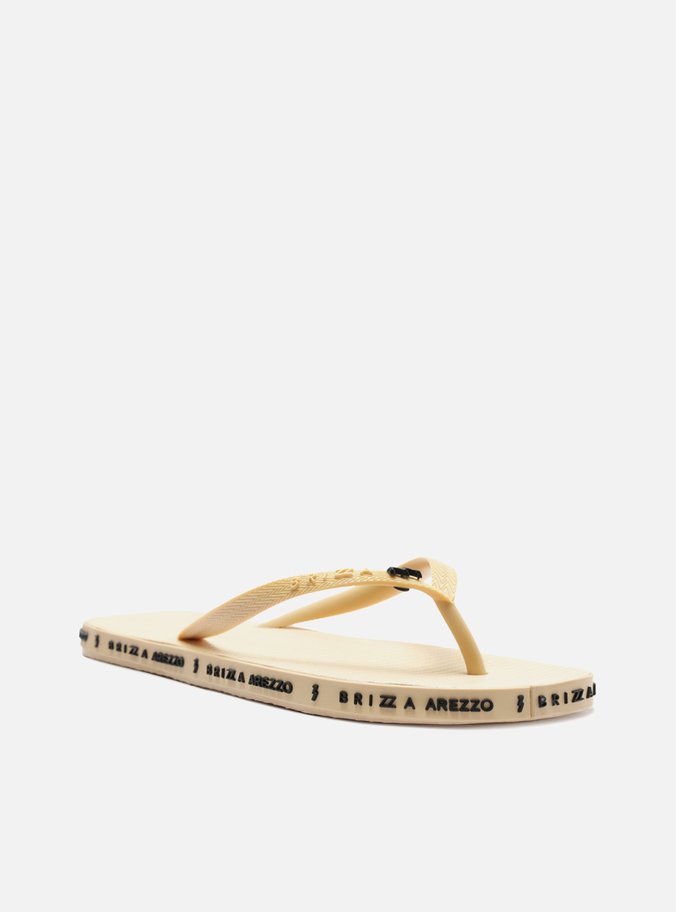 Chinelo de Dedo Bege Sola Brizza