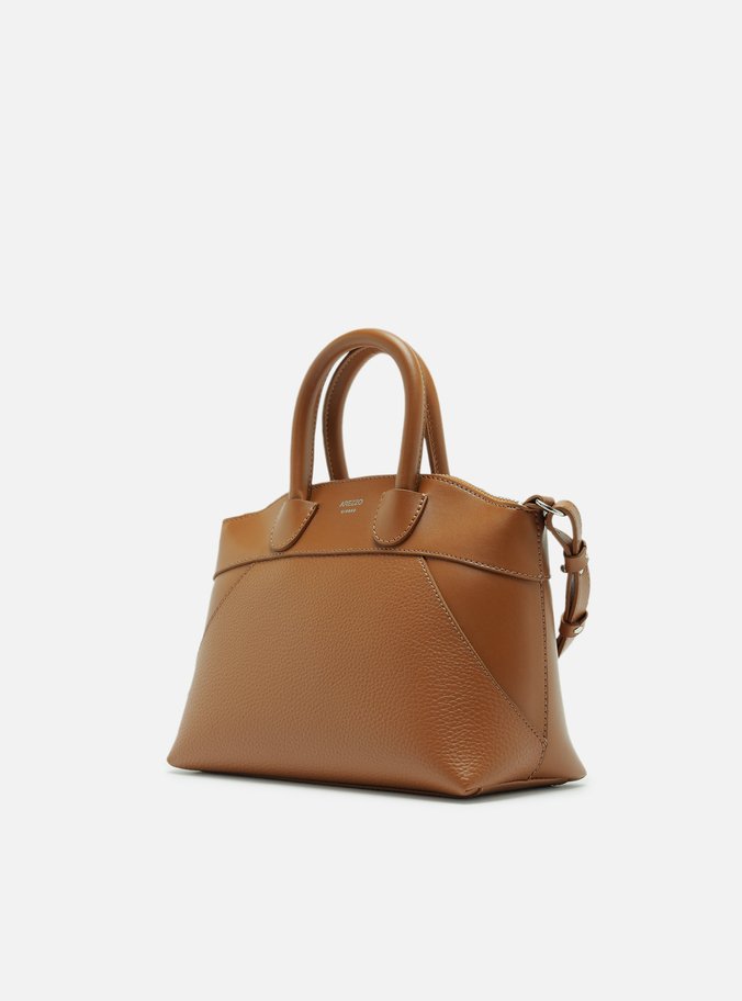 Bolsa Tote Caramelo Média Mix Texturas