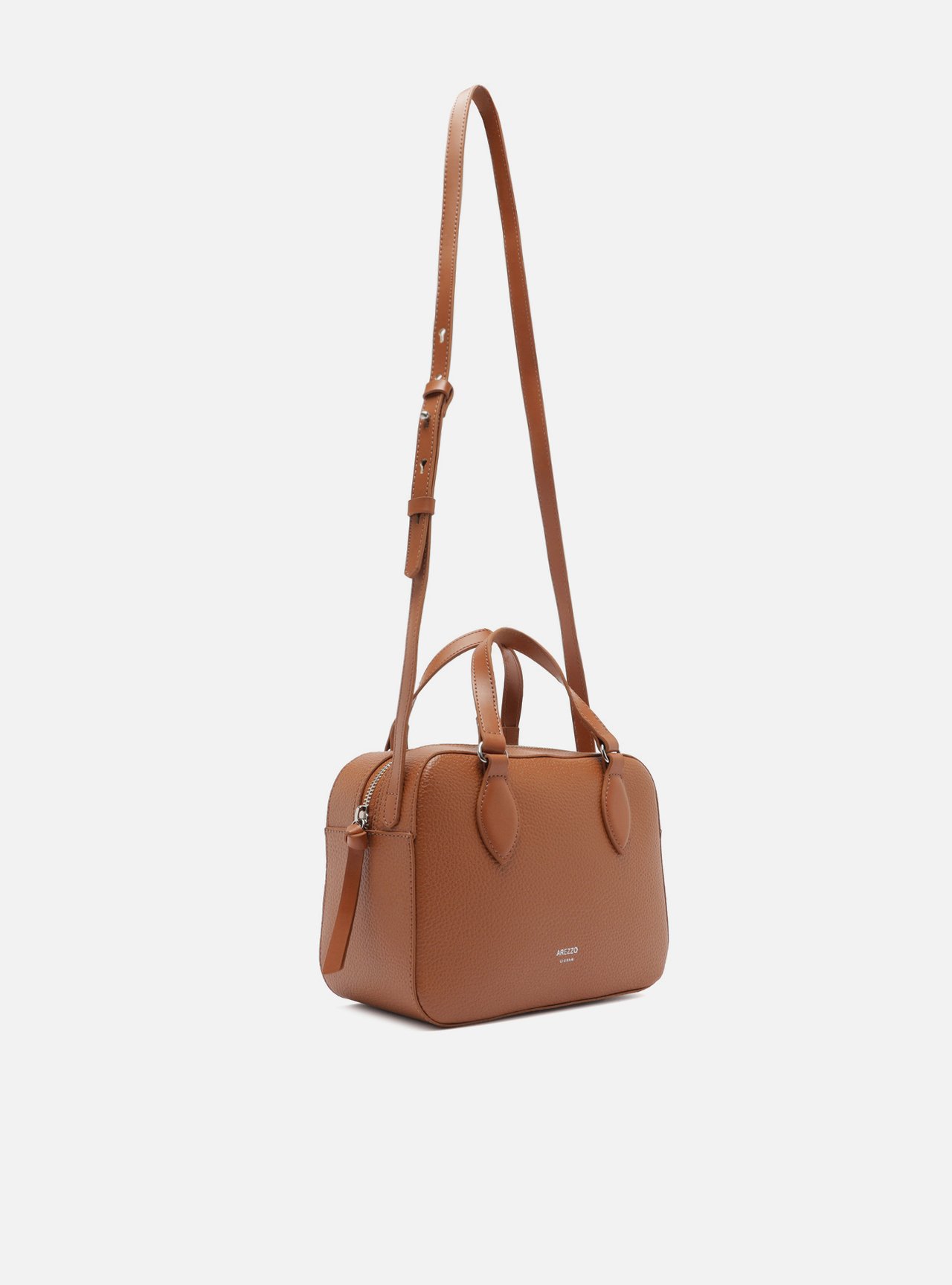 Bolsa Tiracolo Marrom Média — foto 5