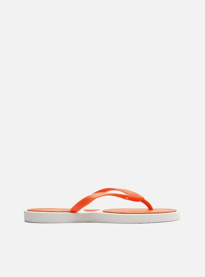 Chinelo de Dedo Laranja Brizza