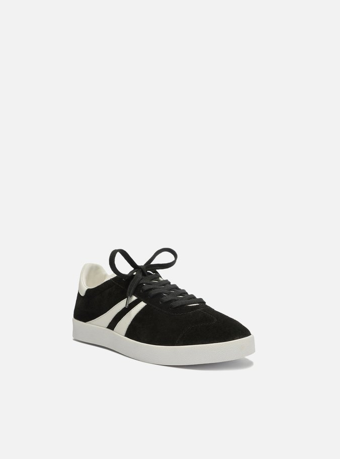 Tênis Preto Suede ZZ Mov Listras