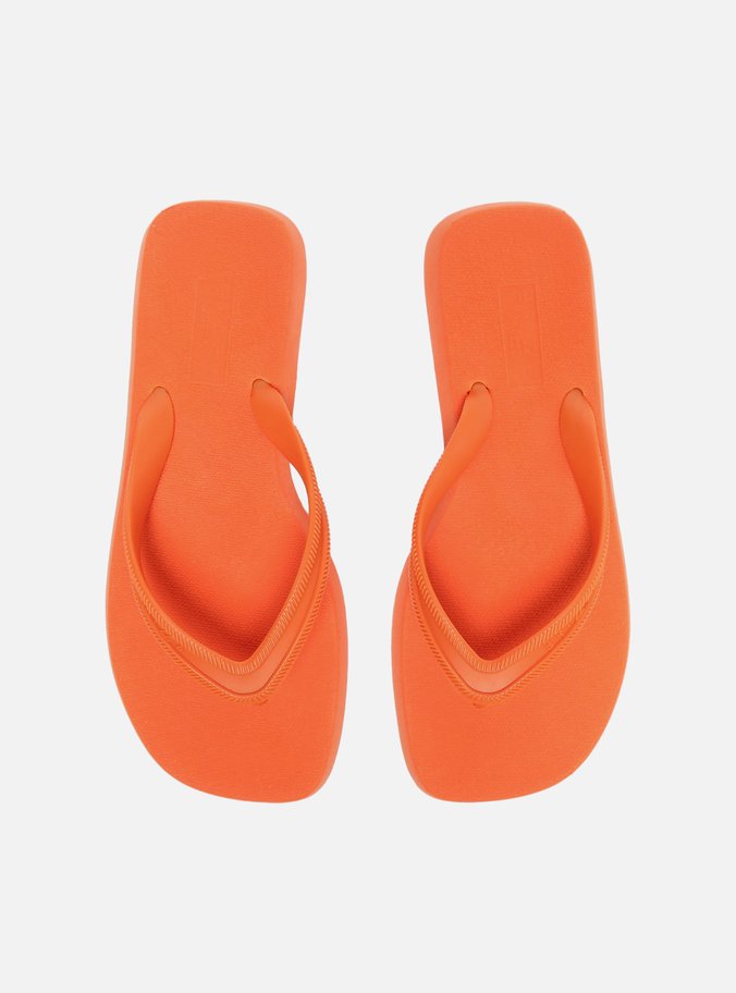 Chinelo de Dedo Laranja Bold Brizza