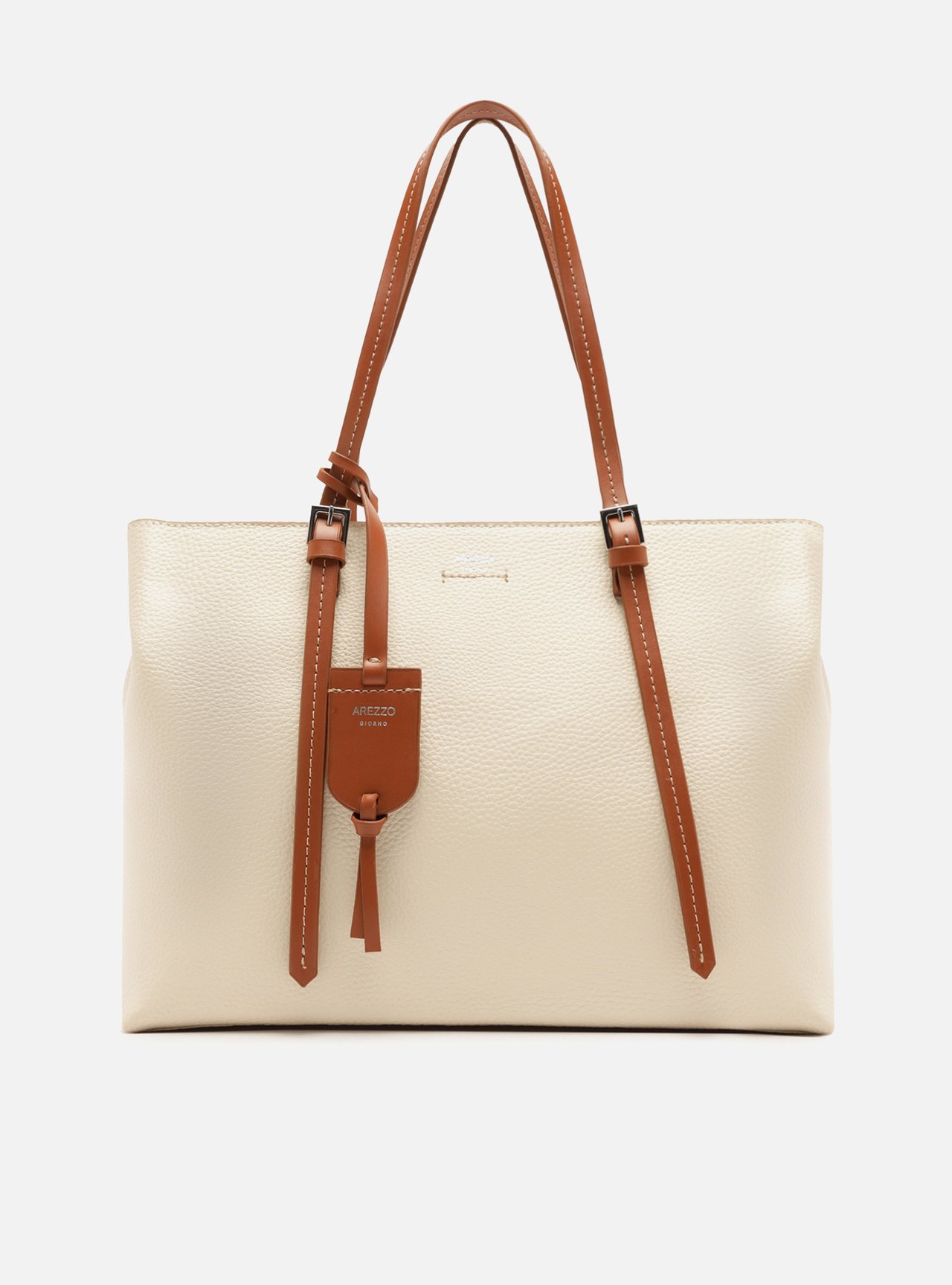 Bolsa Shopping Off-White Grande — foto 1