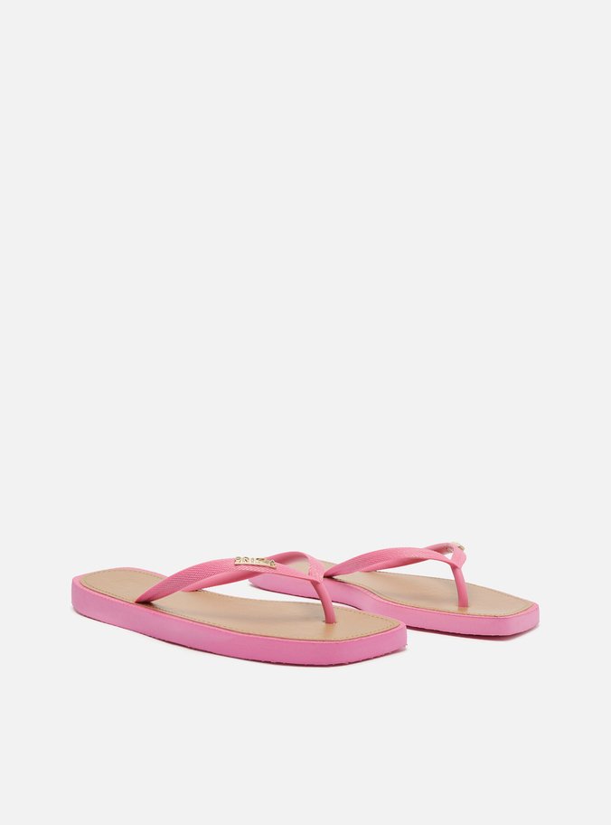 Chinelo de Dedo Rosa Recouro Square Brizza