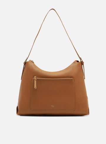 Bolsa Hobo Marrom Grande
