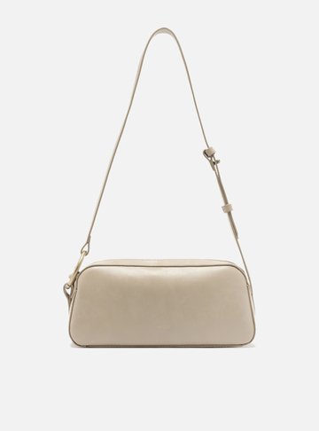 Bolsa Baguete Tiracolo Nude Pequena
