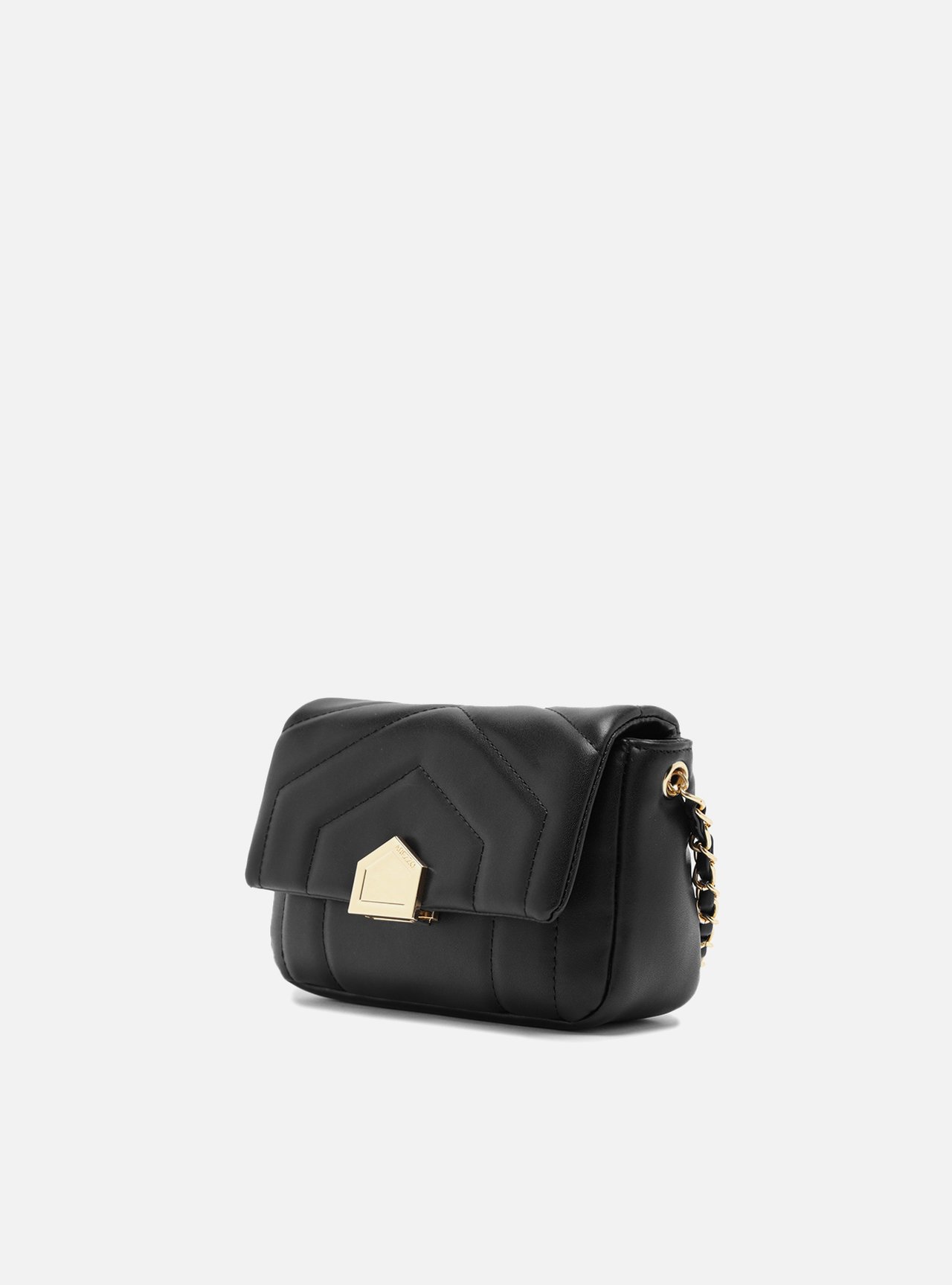Bolsa Preta Tiracolo Média Matelassê — foto 2