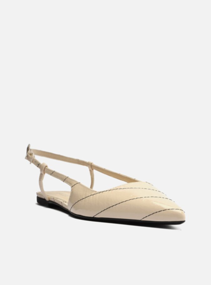 Sapatilha Off-White Aberta Helena