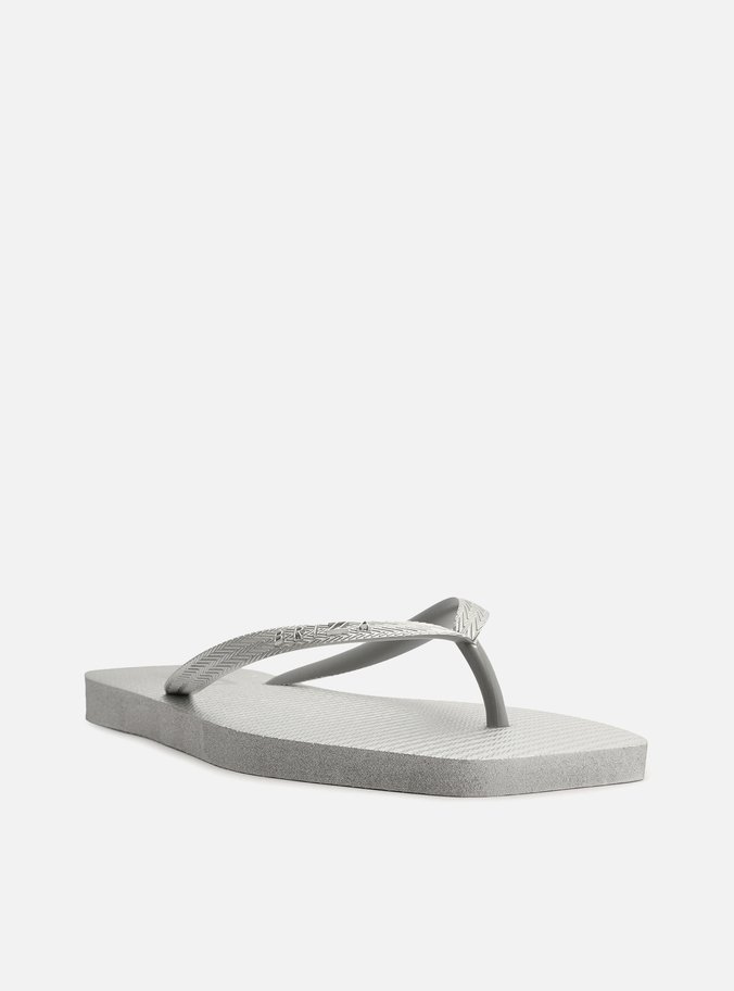Chinelo de Dedo Prateado Square Brizza