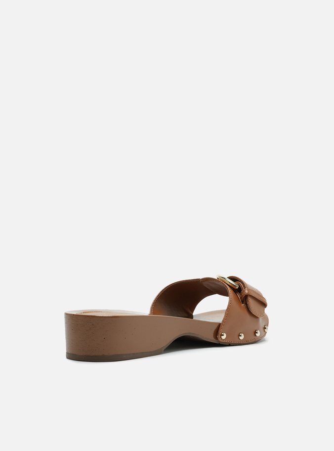Sandália Marrom Flatform