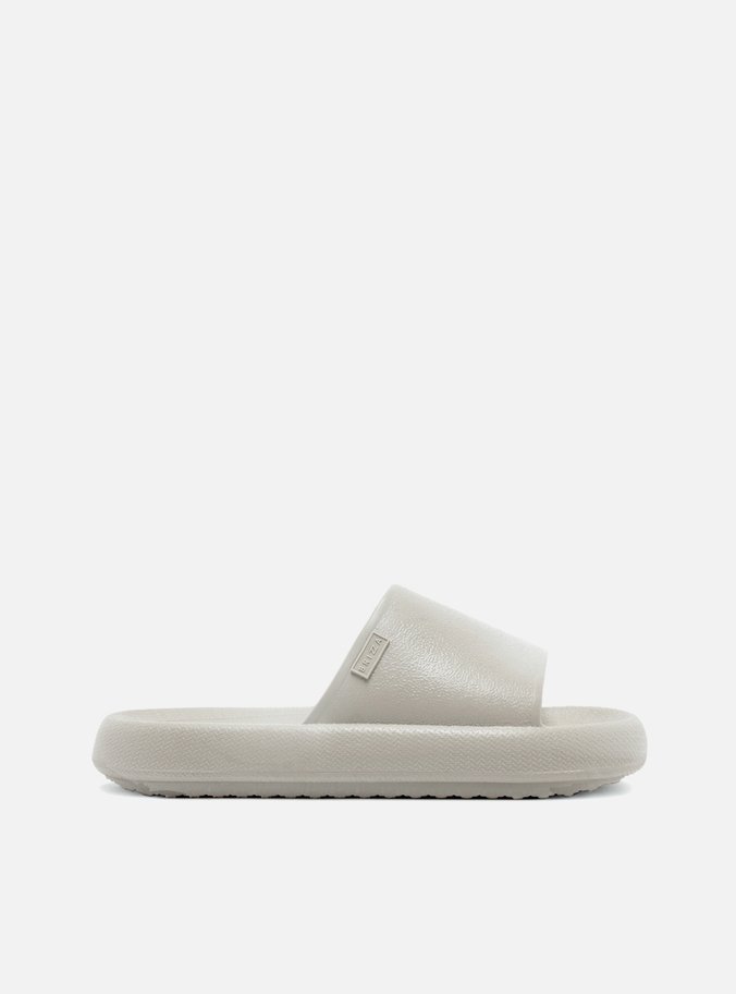 Chinelo Slide Cinza Brizza