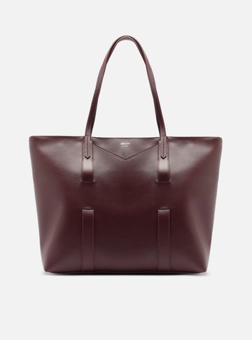 Bolsa Shopping Bordô Grande Tiras Capa