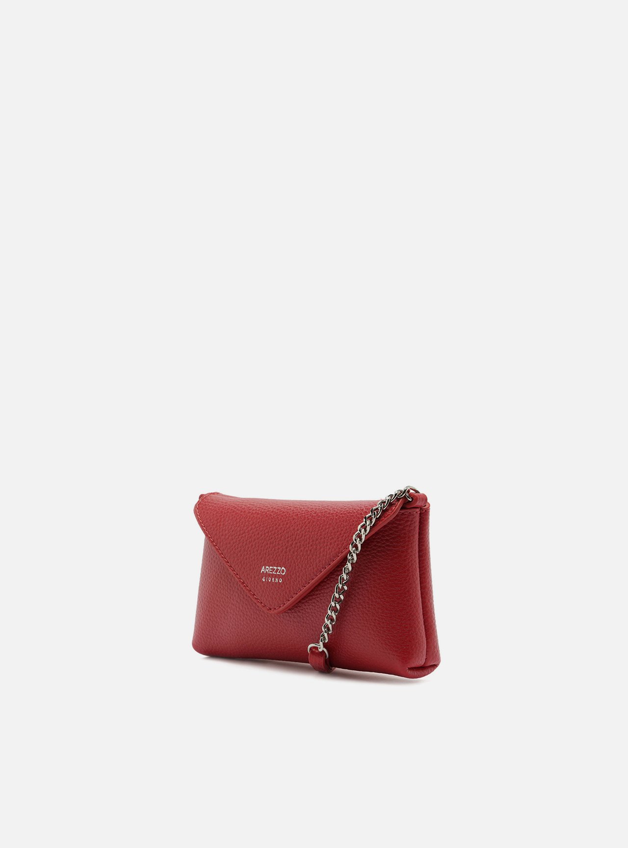 Bolsa Tiracolo Vermelha Giorno Pequena Envelope — foto 2