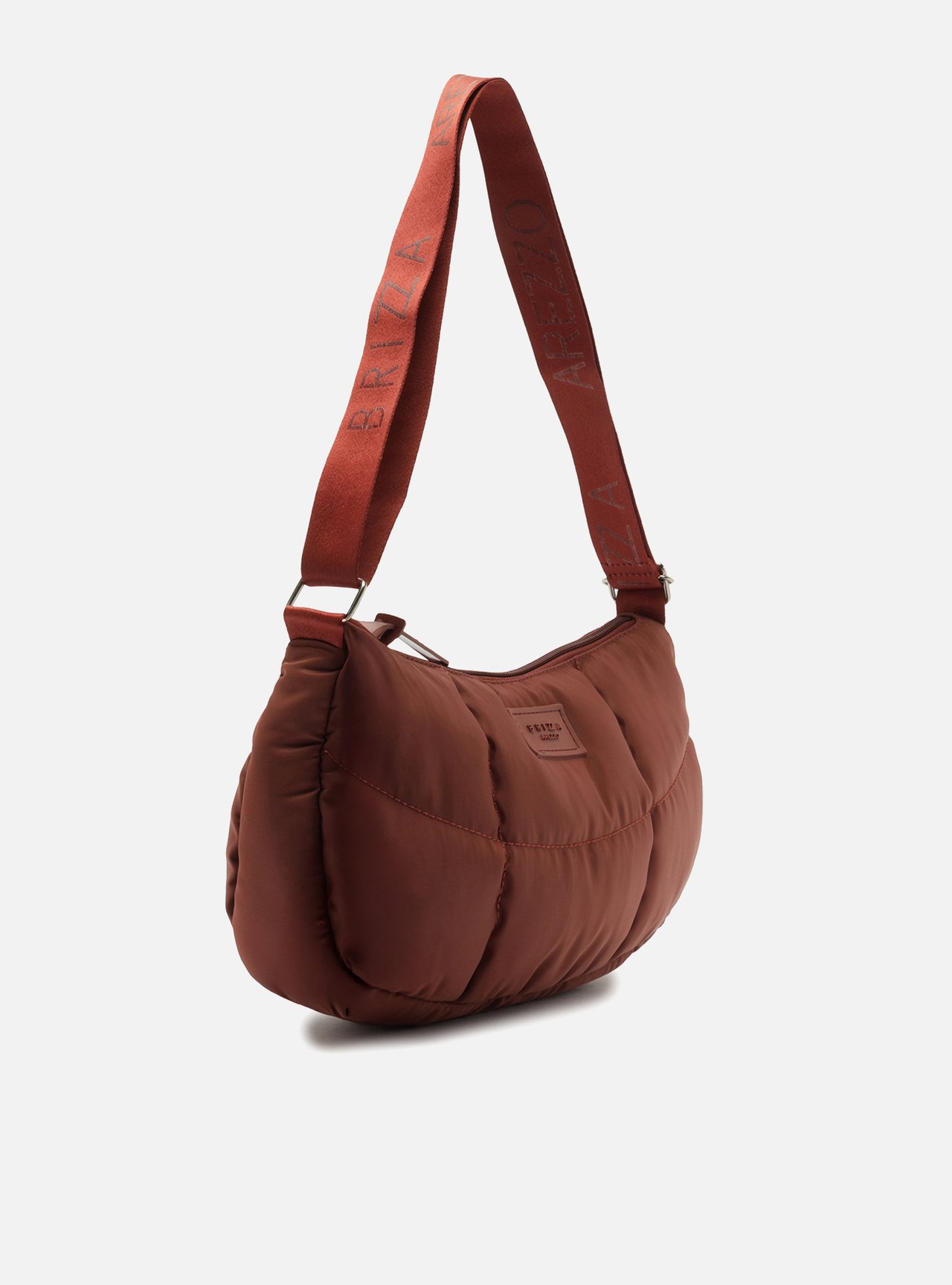 Bolsa Tiracolo Vermelha Média Matelassê Brizza — foto 5