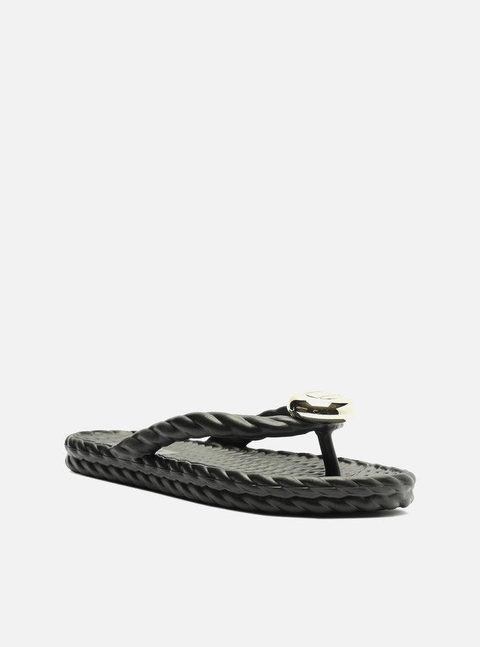 Chinelo de Dedo Preto Marrocos Brizza