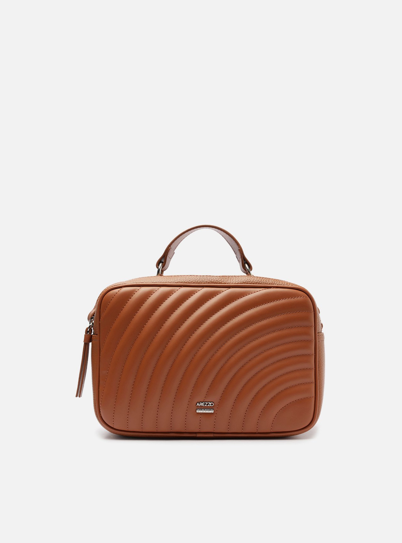 Bolsa Tiracolo Marrom Elisa Média — foto 1