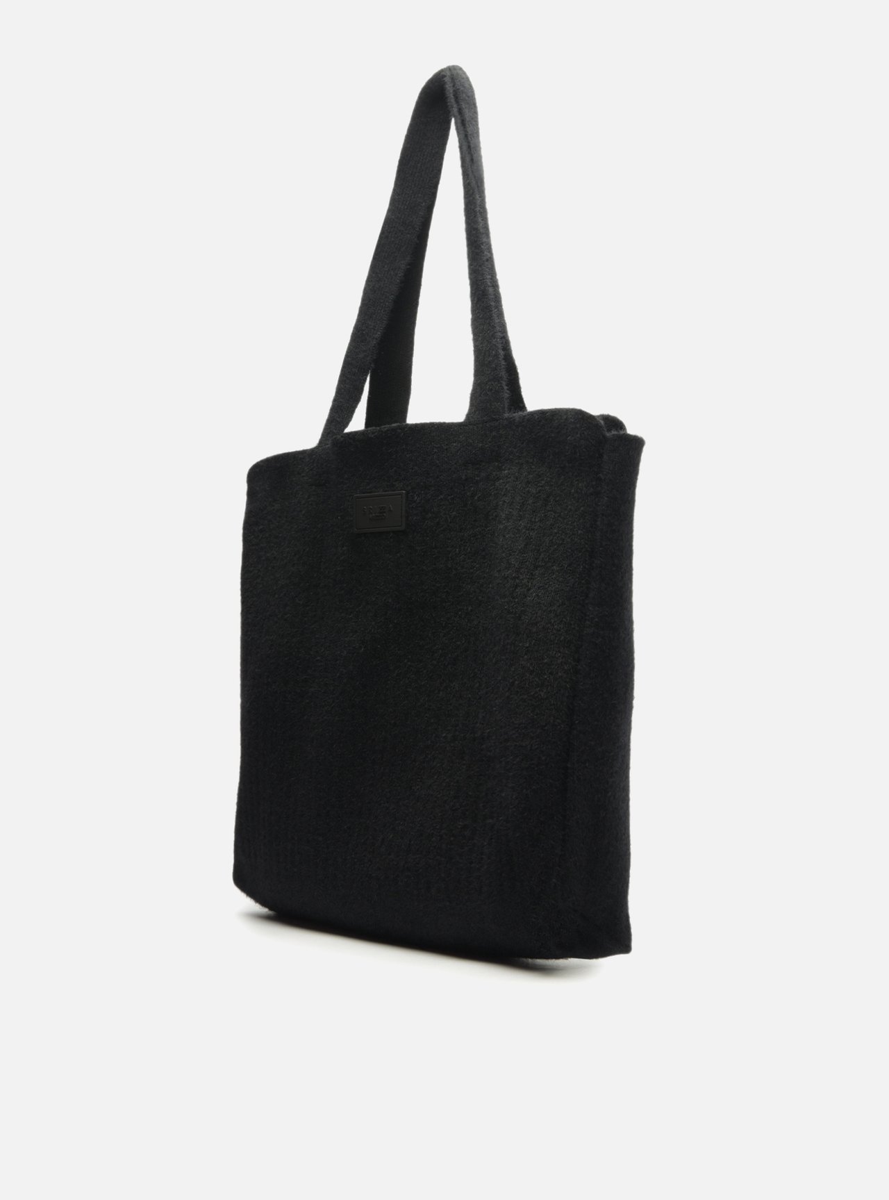 Bolsa Shopping Preta Pelo Mônaco Grande — foto 2