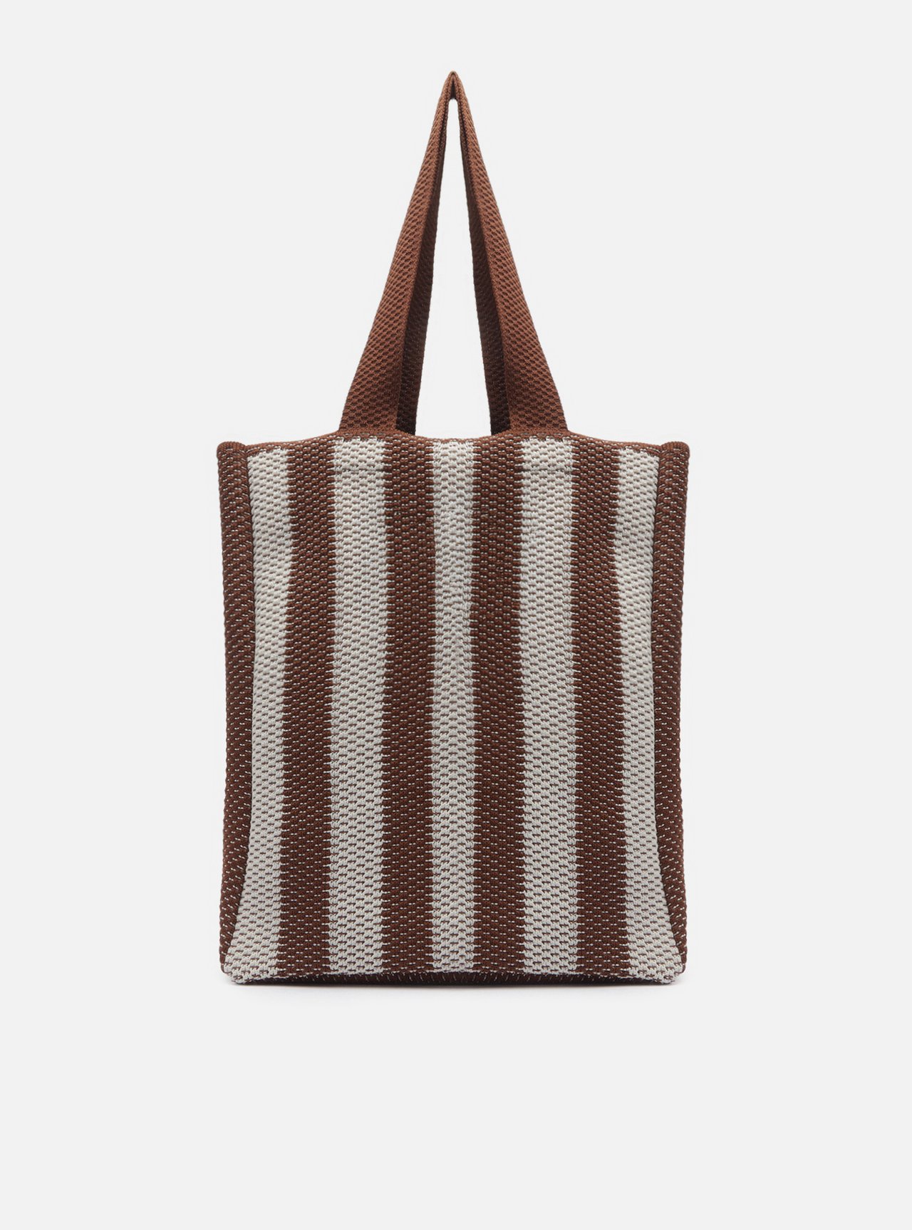 Bolsa Shopping Multicolorida Knit Grande Brizza — foto 3