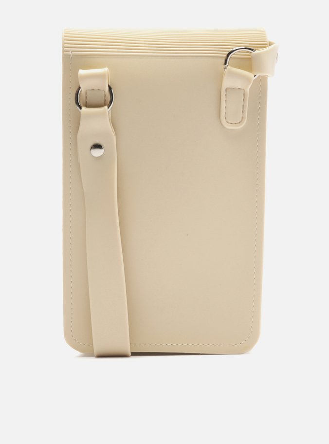 Mini Bolsa Off-White Babi Porta-Celular