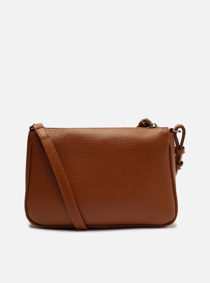 Bolsa Tiracolo Marrom Iara Pequena Cúrcuma