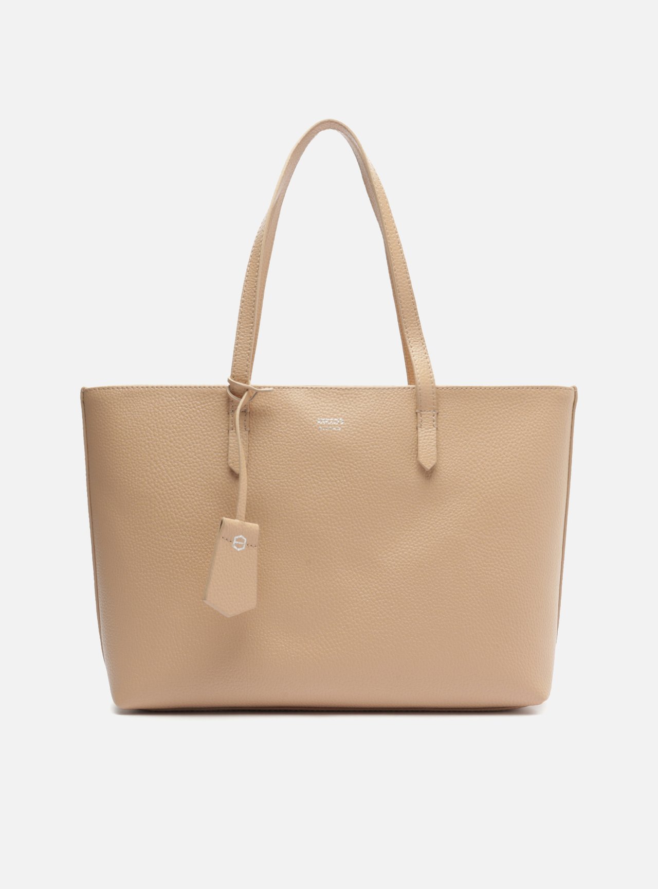 Bolsa Shopping Bege Manu Grande — foto 1