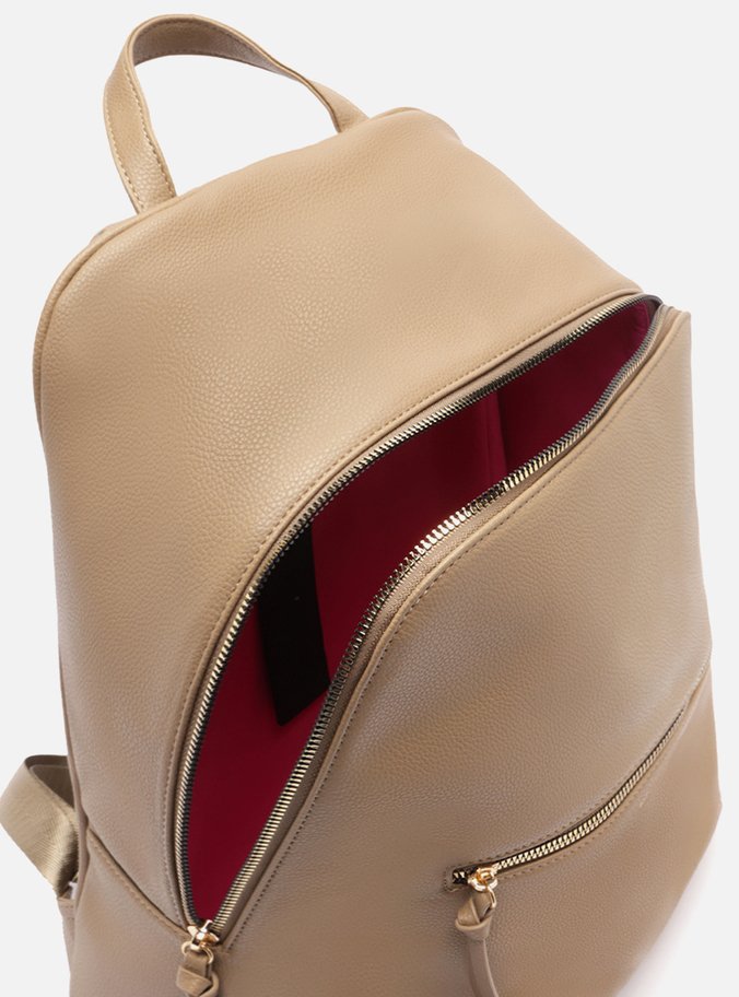 Mochila Cinza Grande