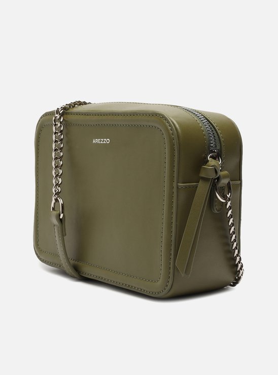 Bolsa Tiracolo Verde Média
