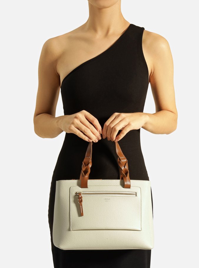 Bolsa Tote Off-White Babi Grande Bolso