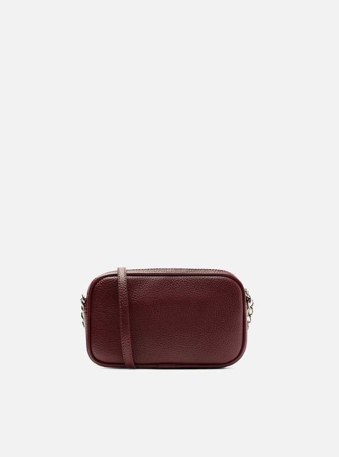 Bolsa Tiracolo Bordô Pequena Corrente Basic