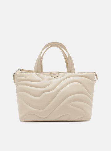 Bolsa Tote Off-White Waves Grande